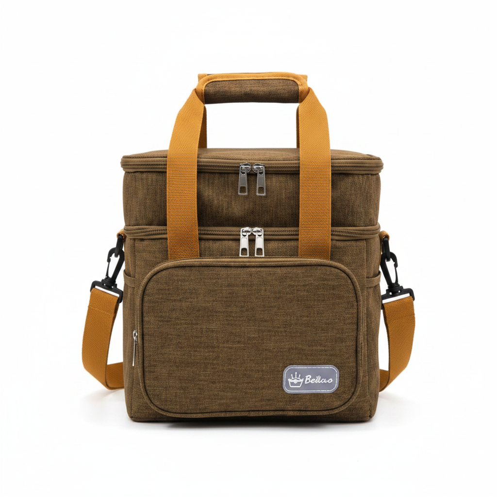 Brown Cooler Bag
