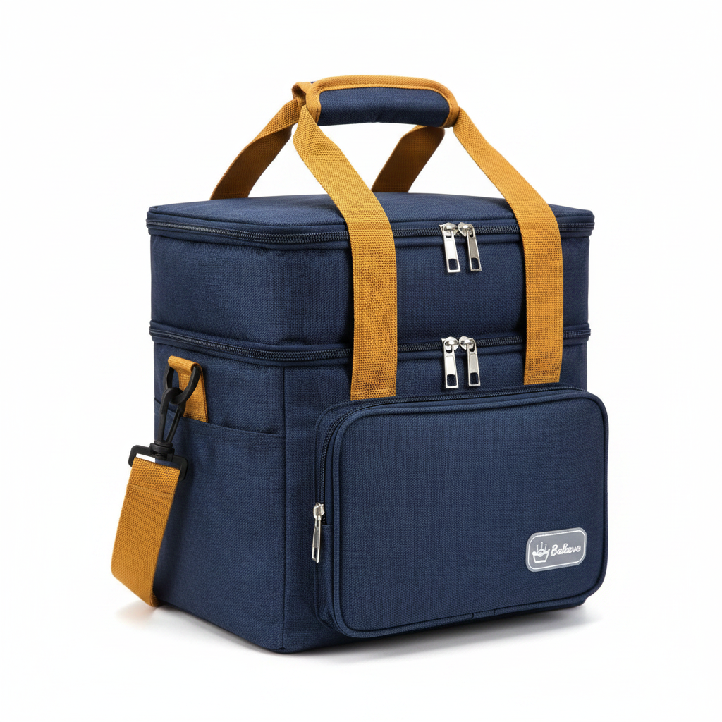 Navy Cooler Bag